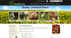 Desktop Screenshot of coloradosoy.com